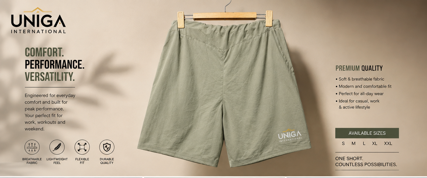 Uniga Custom OEM Athletic Performance Shorts - Image 3