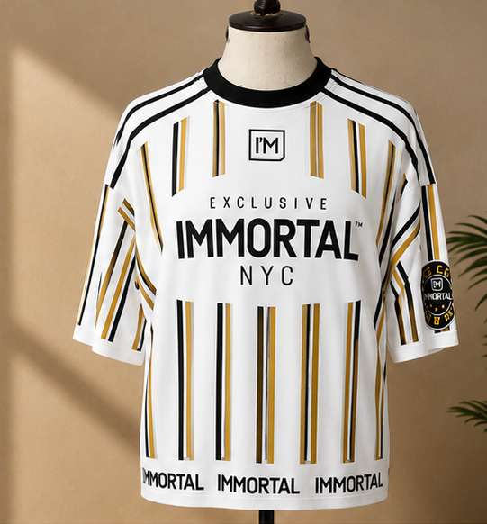Uniga Custom OEM Striped Athletic Team Jersey - Image 2