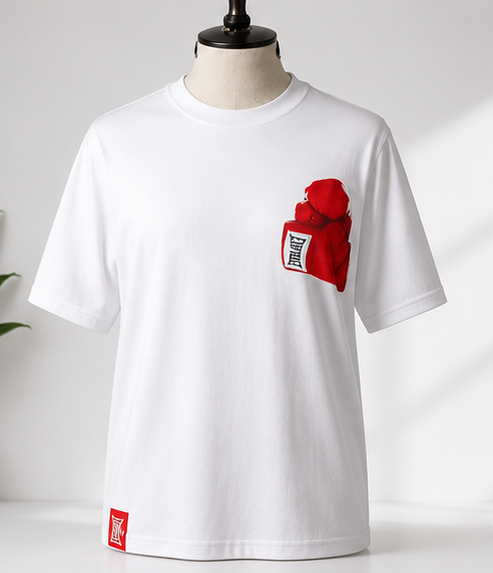 Uniga Custom OEM Minimalist Crewneck T-Shirt - Image 3