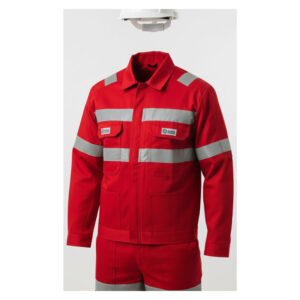 Uniga Custom OEM Flame-Retardant Hi-Vis Red Safety Coverall