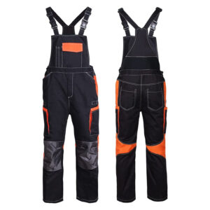 Uniga Custom OEM Heavy-Duty Contrast Bib & Brace Overalls