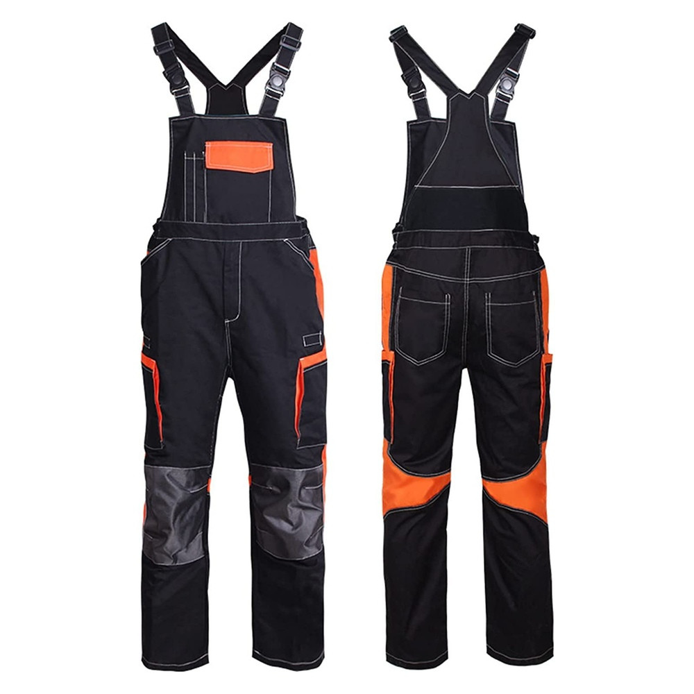 Uniga Custom OEM Heavy-Duty Contrast Bib & Brace Overalls