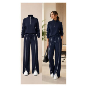 Uniga Custom OEM Relaxed-Fit Urban Streetwear Tracksuit Set