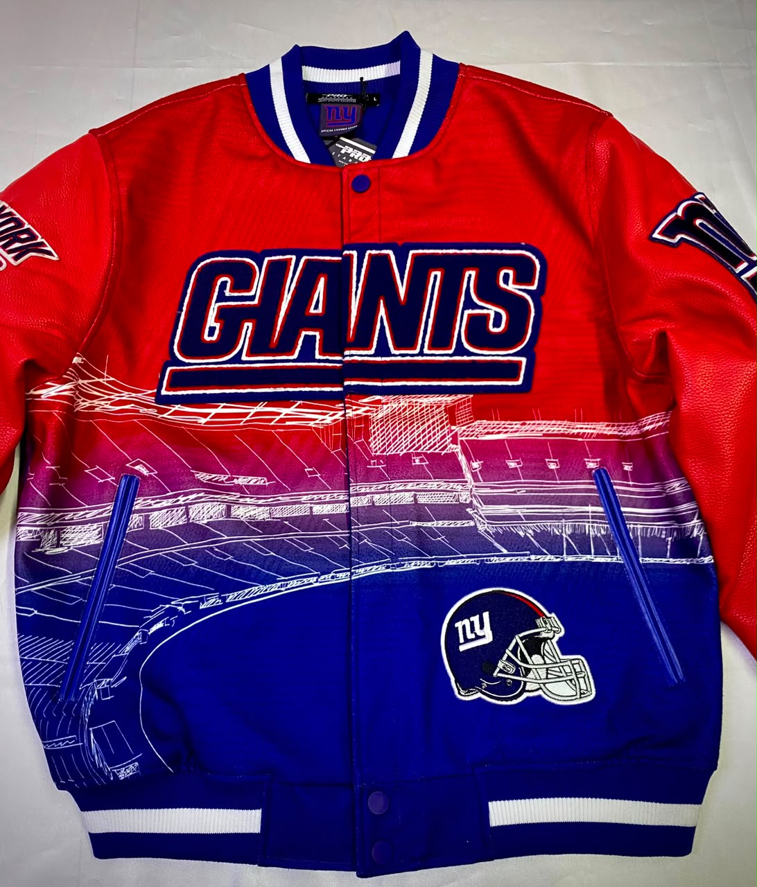 Retro Racing Bomber Varsity Jacket